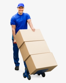 Courier Male - Office Delivery, HD Png Download, Free Download