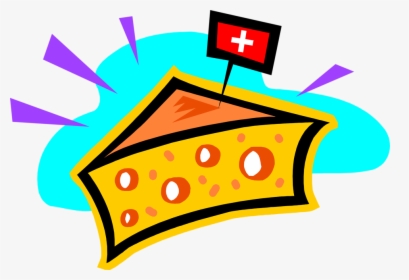 Swiss Cheese Clipart - Switzerland Food Clipart, HD Png Download, Free Download