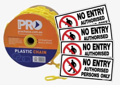 Workshop Starter Kit - Plastic No Entry Chain, HD Png Download, Free Download