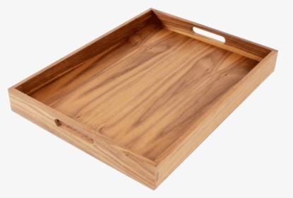Walnut Wood Rectangular Serving Tray With Handles Perfect - Different Types Of Wooden Trays, HD Png Download, Free Download