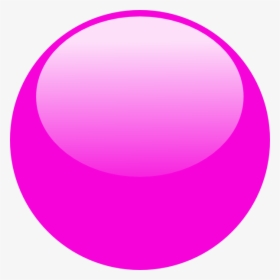 Bubbles Vector Purple - Button Magenta, HD Png Download, Free Download