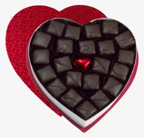 Heart Shaped Chocolate Box Png, Transparent Png, Free Download