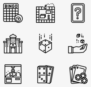 Gaming Gambling - Real Estate Services Icons, HD Png Download, Free Download