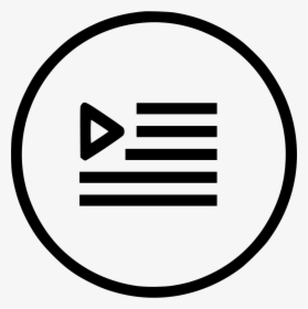 Video File Data Playlist Play Music - Phone Icon, HD Png Download, Free Download