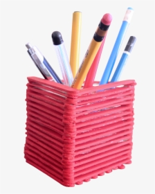 Pencil,office Implement - Transparent Pen Stand Png, Png Download, Free Download