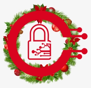 Guirlande De Noel Png Clipart , Png Download - Transparent Background Christmas Wreath Clipart, Png Download, Free Download