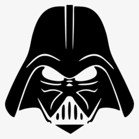 Darth Vader Cartoon Head, HD Png Download - kindpng