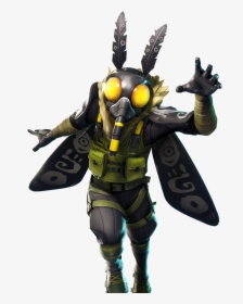 Fortnite Battle Royale Character Png - Fortnite Moth Skin, Transparent Png, Free Download