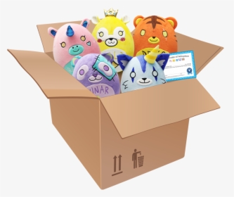 Squishie Package - Box Png, Transparent Png, Free Download