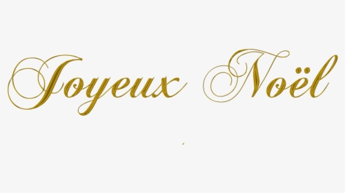 Joyeux Noël Golden Text - Accessories, HD Png Download, Free Download