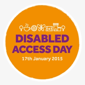 Disabled Access Day Round - Circle, HD Png Download, Free Download