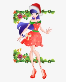 Musa Merry Christmas By Grisoutigrou - Winx Club Christmas Musa, HD Png Download, Free Download