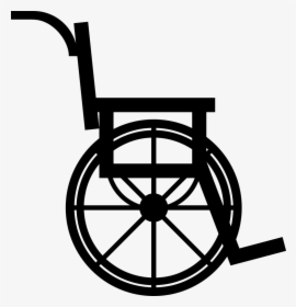 Line Art,monochrome Photography,symbol - Wheel Chair Clipart, HD Png Download, Free Download