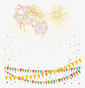 Images For Vector Flags And Crackers - Birthday Crackers Png, Transparent Png, Free Download