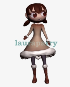 Female Character 3d Model - Cartoon, HD Png Download, Free Download