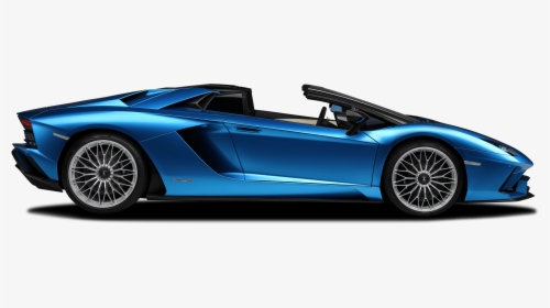 Lamborghini Aventador S Roadster Side View Clipart - Lamborghini Side View Png, Transparent Png, Free Download