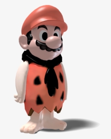 Super Mario Maker Father Fred Flintstone 3d Modeling - 7 Grand Dad Mario, HD Png Download, Free Download