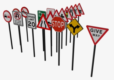 Transparent Signboard Png - Give Way Sign, Png Download, Free Download