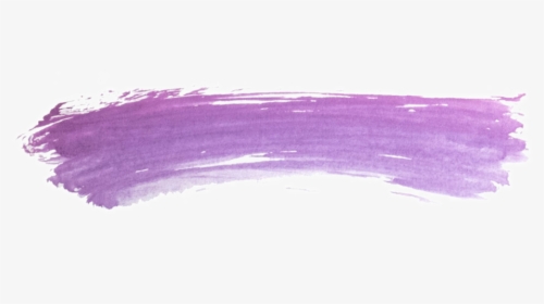 #ftestickers #watercolor #brushstroke #purple - Purple Watercolor Brush Stroke Png, Transparent Png, Free Download