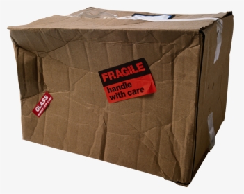 Box Png - Damaged Cardboard Box Png, Transparent Png, Free Download