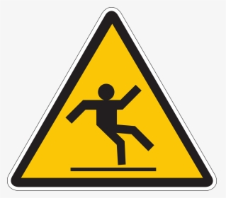 Slip And Fall Sign - Dangers Du Courant Électrique, HD Png Download, Free Download