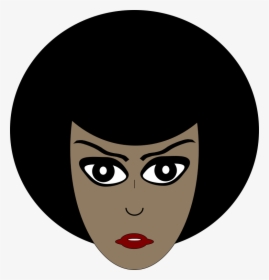African American Woman Head Transparent, HD Png Download, Free Download