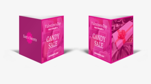 Valentine"s Day Candy Table Tent Template Preview - Box, HD Png Download, Free Download