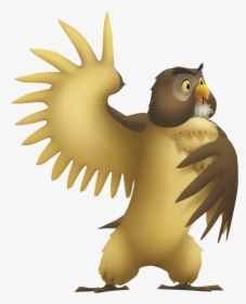 Owl - Owl Winnie The Pooh Kingdom Hearts, HD Png Download, Free Download