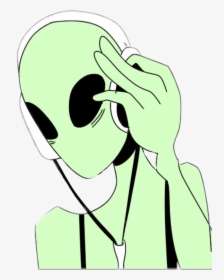 Svg Stock Aliens Drawing Classic - Alien Geek, HD Png Download, Free Download