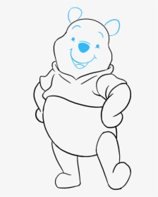 How To Draw Winnie The Pooh - Cartoon, HD Png Download, Free Download