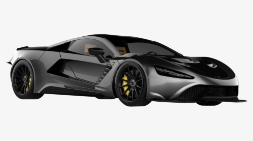Lamborghini Aventador - Tushek Black, HD Png Download, Free Download