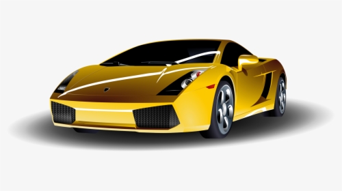 Car Clipart Lamborghini Gallardo - Red Lamborghini, HD Png Download, Free Download