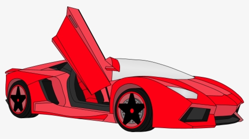 Heartfilia"s Lamborghini Aventador - Supercar, HD Png Download, Free Download