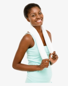 Black Woman Exercising Png, Transparent Png, Free Download