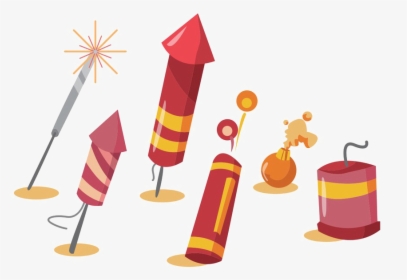 Firecrackers Png Free Download - Vector Firecracker, Transparent Png, Free Download