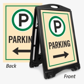 Parking Sidewalk Sign Kit - No Parking Sign Portable, HD Png Download, Free Download