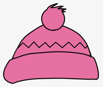 Hat, Clothing, Winter, Christmas, Weather, Snow, Cold - Pink Winter Hat Clipart, HD Png Download, Free Download