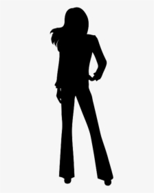 Silhouette Of Woman - Business Woman Silhouette Png, Transparent Png, Free Download