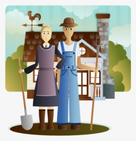 How To Get Your - Farmer Wife And Husband, HD Png Download, Free Download