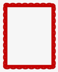 Vintage, Lace, Red, Photo, Frame, Valentine - Picture Frame, HD Png Download, Free Download