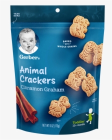 Animal Crackers Cinnamon Graham - Gerber Cinnamon Graham Animal Crackers, HD Png Download, Free Download