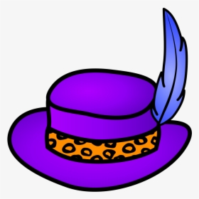 Pimp Hat Clip Art - Hat Clipart, HD Png Download, Free Download