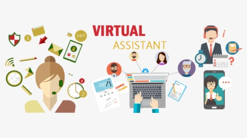 Online Marketing Project - Personal Assistant Virtual Assistant Vector, HD Png Download, Free Download