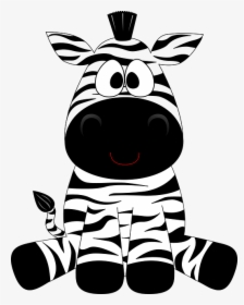 Desenhos Coloridos De Safari - Cartoon Zebra, HD Png Download, Free Download