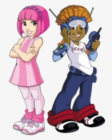 Transparent Sportacus Png - Lazy Town Stephanie Cartoon, Png Download, Free Download