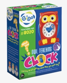 Owl Teaching Clock - Clock, HD Png Download, Free Download