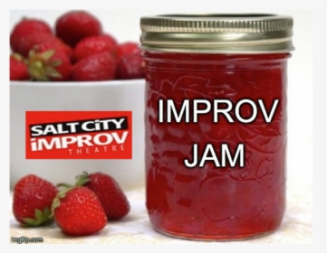 Mason Jar Strawberry Jam, HD Png Download, Free Download