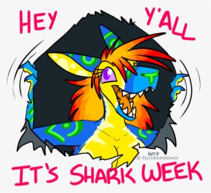 Shark Week 2k18[closed] - Cartoon, HD Png Download, Free Download