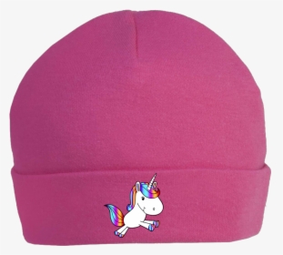 Unicorn Pink Baby Beanie Hat - Beanie, HD Png Download, Free Download