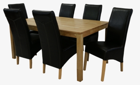 Modern Dining Room Table Png On Simple New Sets Leather - Chair, Transparent Png, Free Download